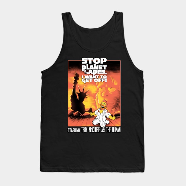 Stop the Planet...! The Musical Tank Top by harebrained